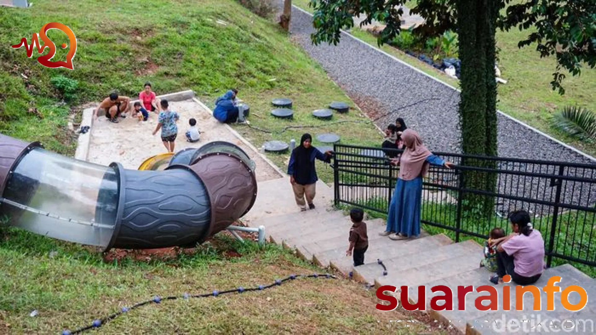 Menjelajahi Taman Kampung Kandang: Oase Berundak di Jagakarsa yang Menjadi Magnet Baru Rekreasi Keluarga