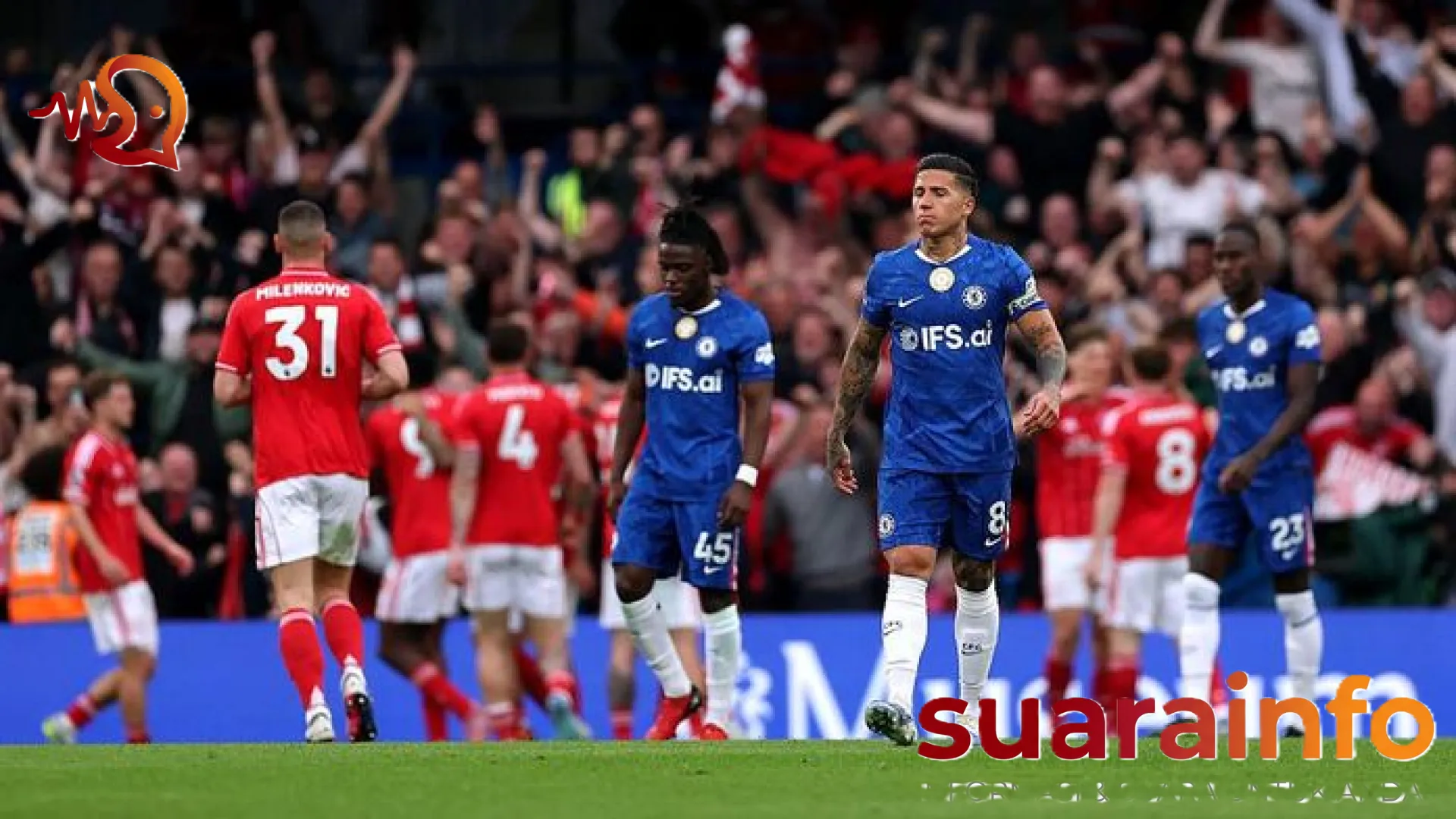Mimpi Eropa Chelsea Kian Menipis: Nottingham Forest Berjaya di Stamford Bridge Lewat Brace Taiwo Awoniyi