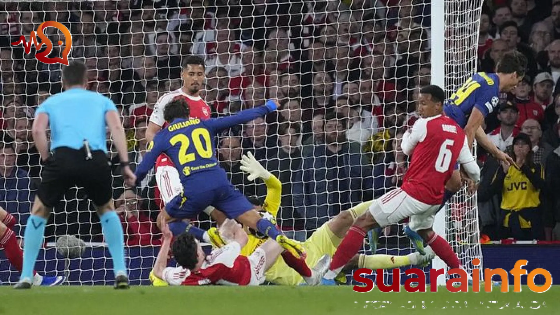 Drama di Emirates: Bukayo Saka Bawa Arsenal Ungguli Atletico Madrid di Paruh Pertama Semifinal Liga Champions