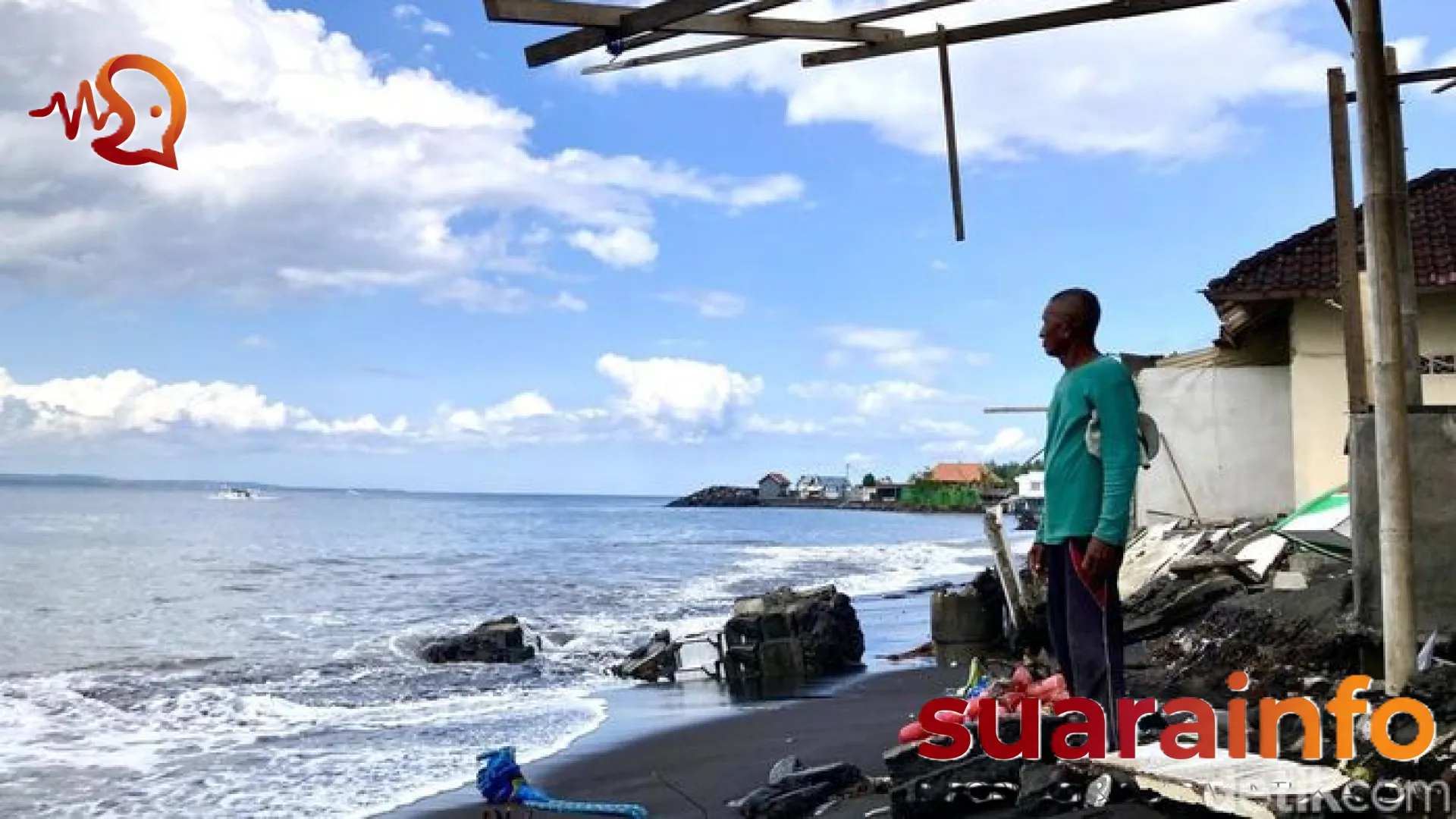Daratan yang Hilang: Nestapa Abrasi Pantai Monggalan Klungkung dan Ancaman bagi Warga Pesisir