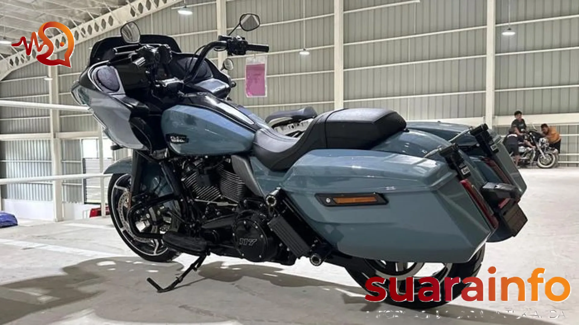 Fenomena Lelang Moge: Harley-Davidson Road Glide ‘Blue Shark’ Laku Rp 901 Juta, Padahal Tanpa Surat!