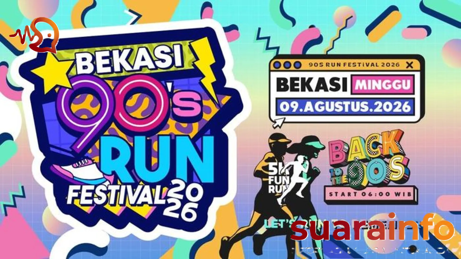 Nostalgia Era Emas: Bekasi 90’s Run Festival Ajak Warga Berlari Menembus Waktu dalam Balutan Festival Seru