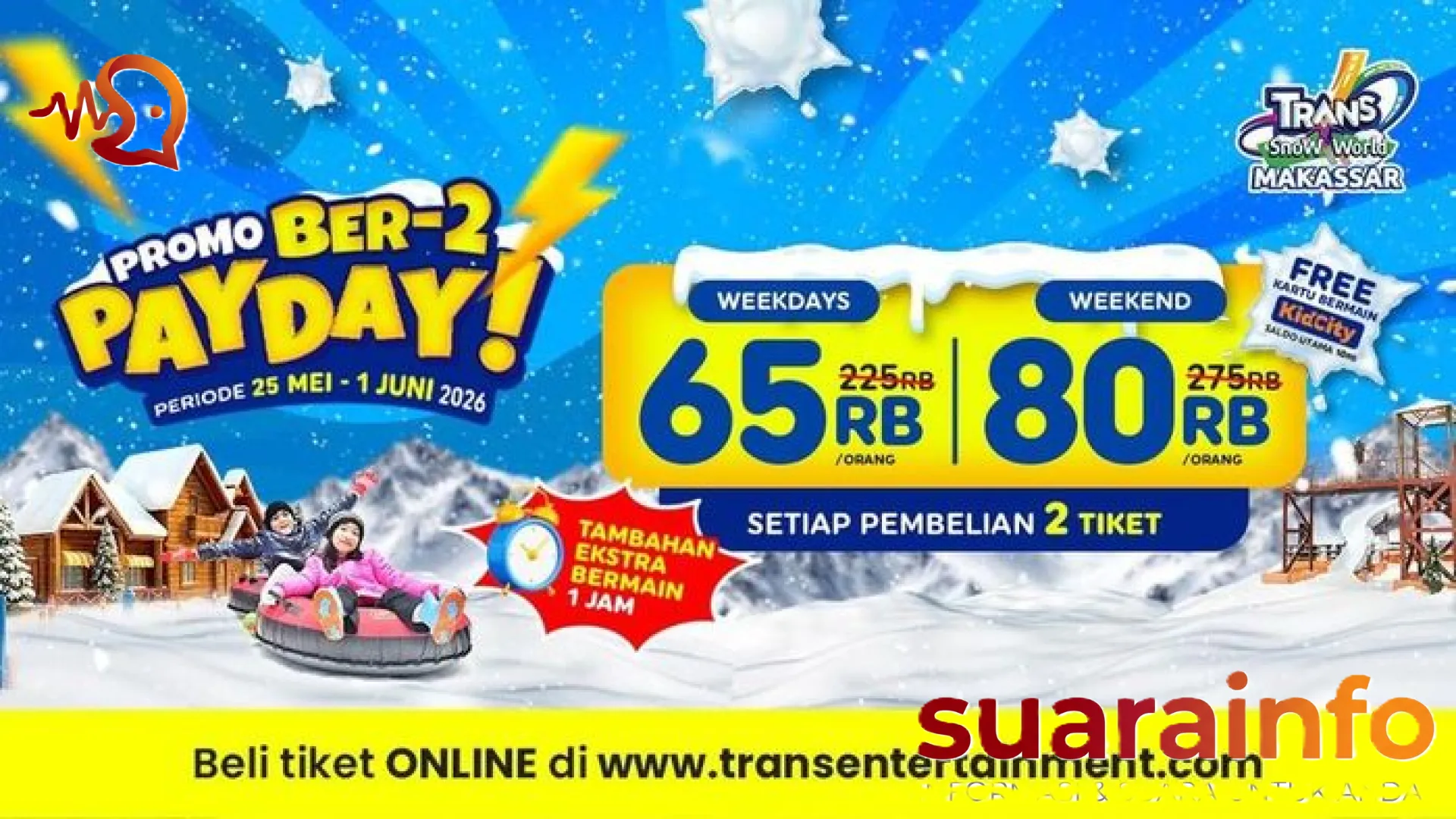 Menjelajahi Keajaiban Salju di Makassar: Sensasi Liburan Musim Dingin Trans Snow World yang Tak Terlupakan