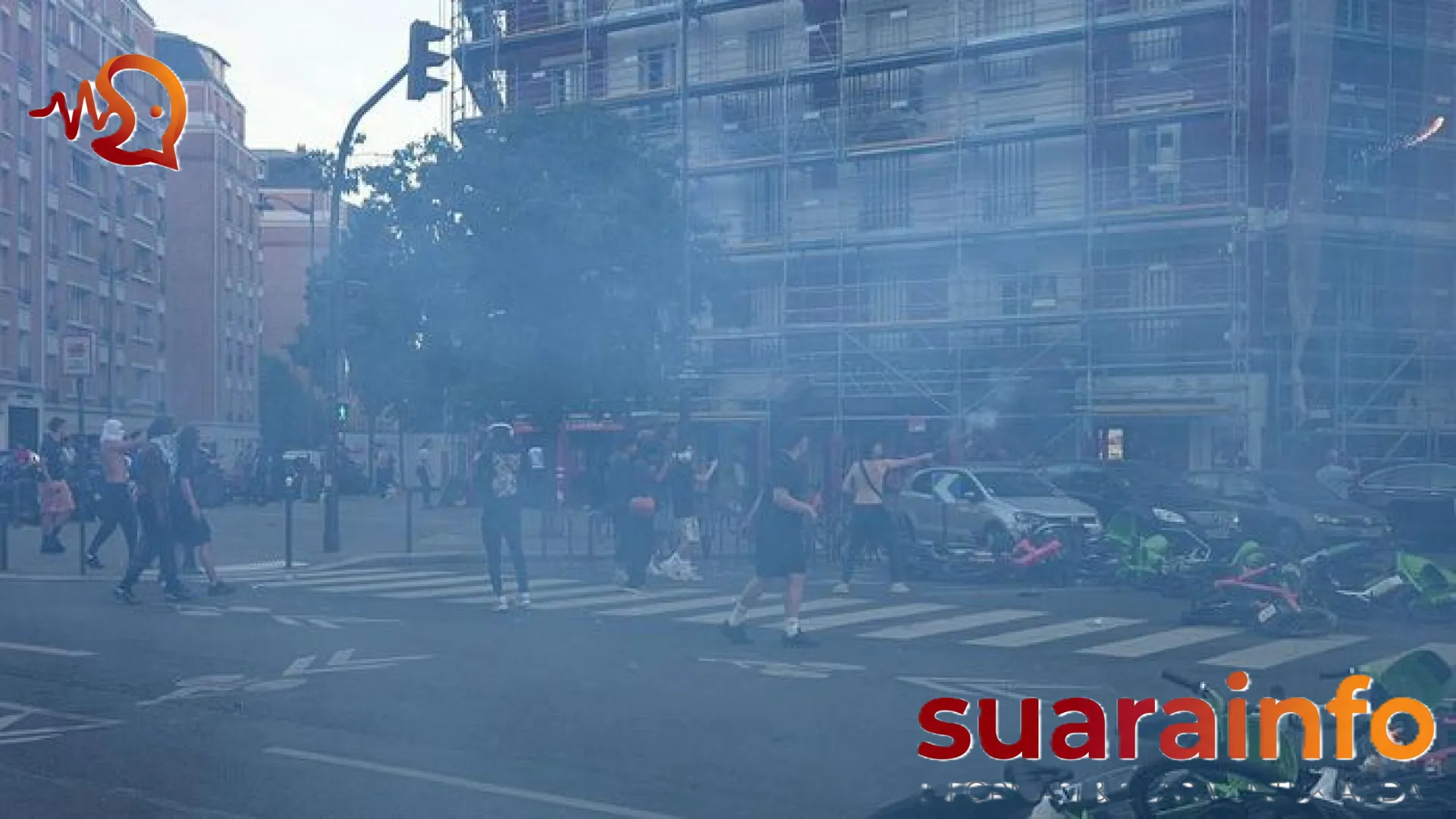 PSG Juara Champions League: Pesta Pora di Paris Berakhir Ricuh, Ratusan Orang Diamankan Polisi