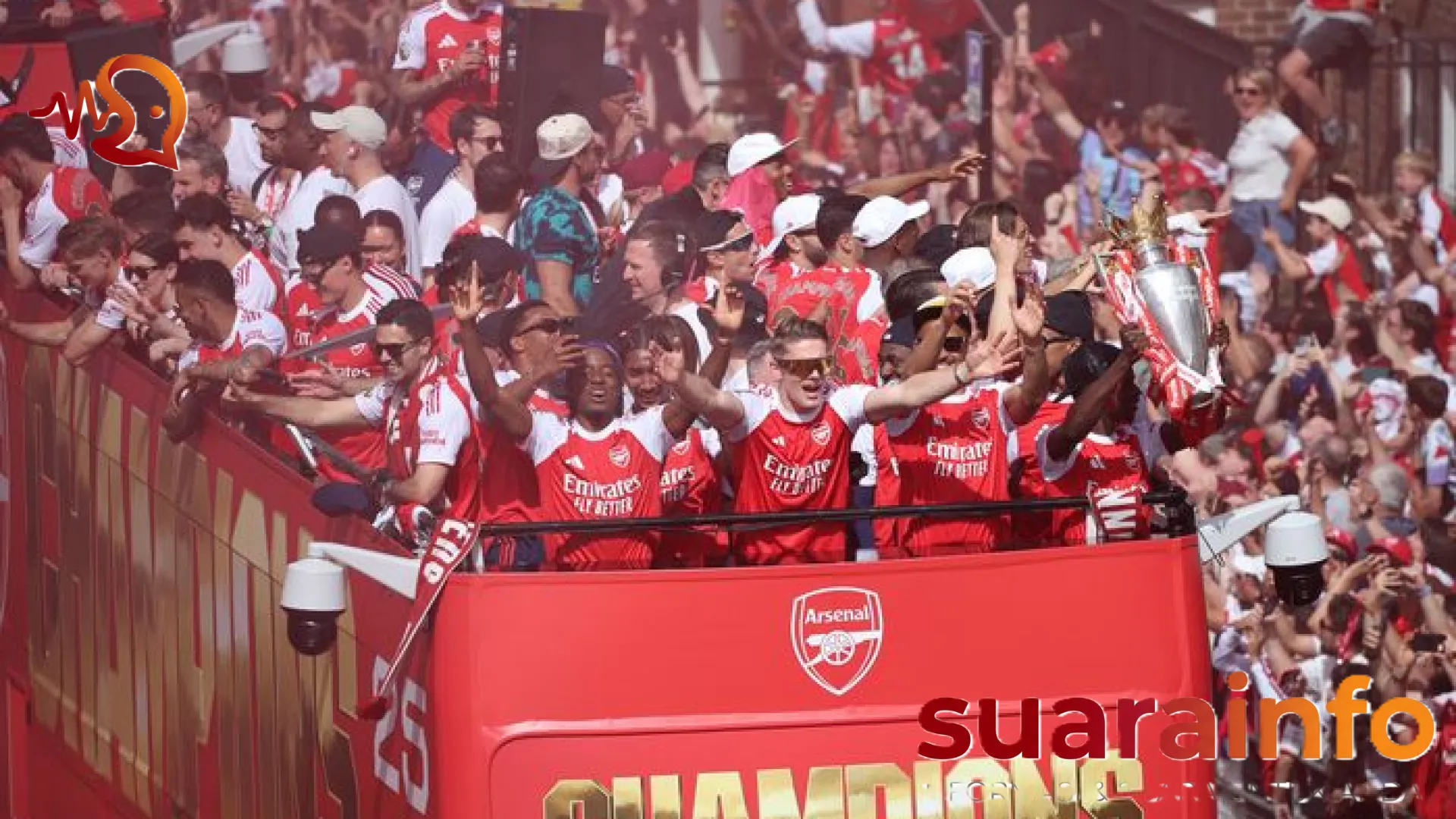 Arsenal Juara Liga Inggris 2025/26: Parade Merah di London Utara dan Balasan Menohok Declan Rice untuk Para ‘Haters’