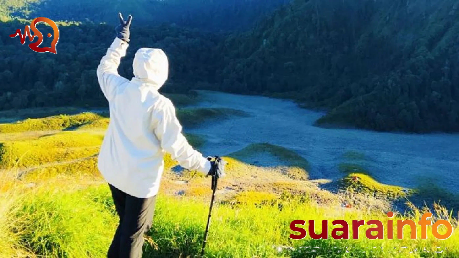 Fenomena Langka Savana Propok: Ketika Gunung Rinjani Menjelma Menjadi Negeri Es di Suhu 2 Derajat Celcius