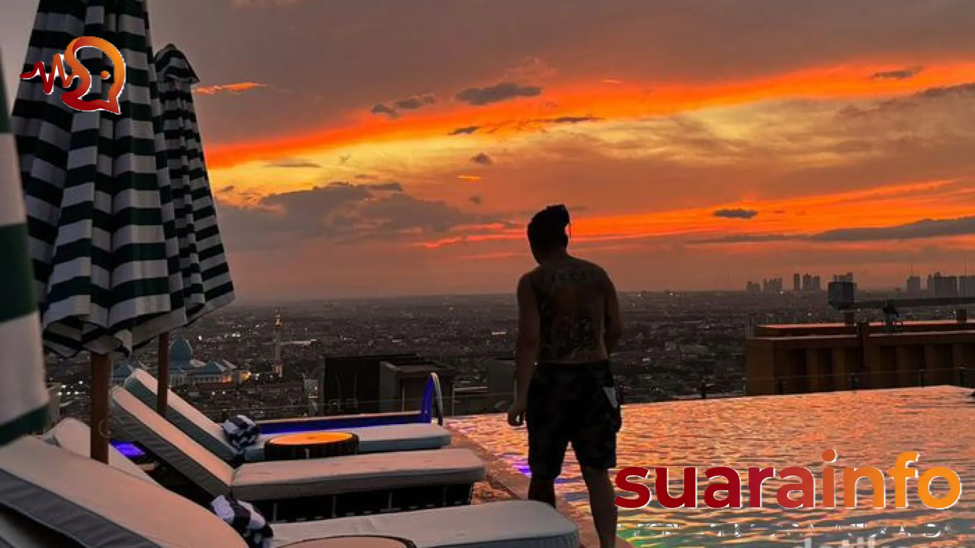 Eksklusivitas di Atas Awan: Menikmati Sunset dan Pesona Gunung Arjuno dari Trans Luxury Hotel Surabaya