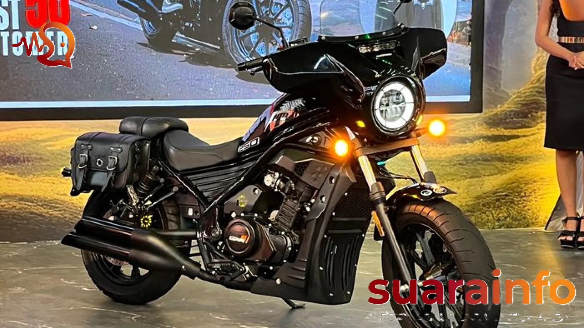 Gagah Bak Moge Amerika! Keeway Road Falcon 250 Resmi Mengaspal: Sensasi Cruiser Mewah dengan Harga Terjangkau
