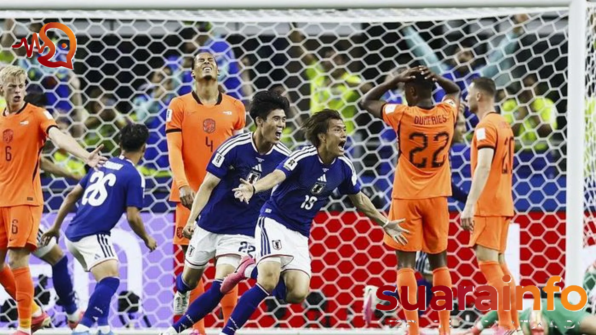 Drama 4 Gol di Dallas: Jepang Tahan Imbang Belanda Lewat Gol Dramatis Daichi Kamada