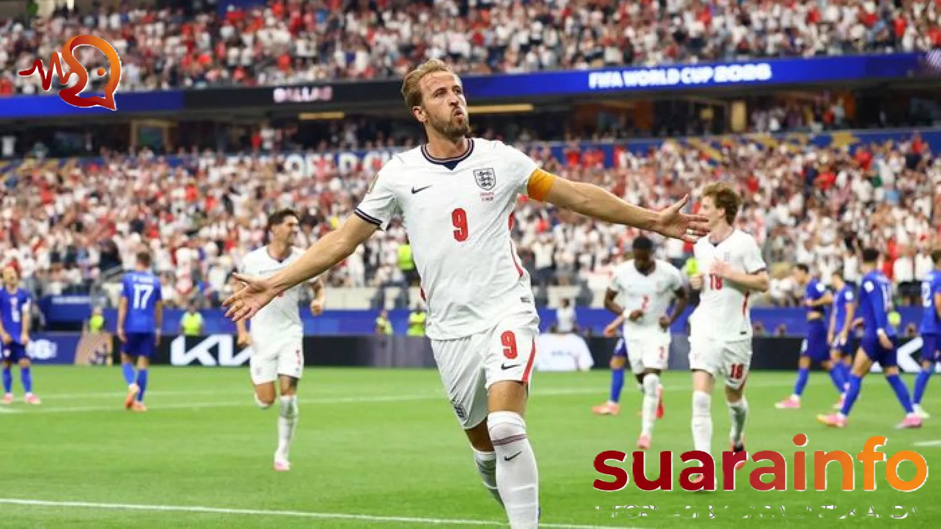 Harry Kane Menggila, Inggris Taklukkan Kroasia 4-2 dalam Drama Pembuka Grup L Piala Dunia 2026