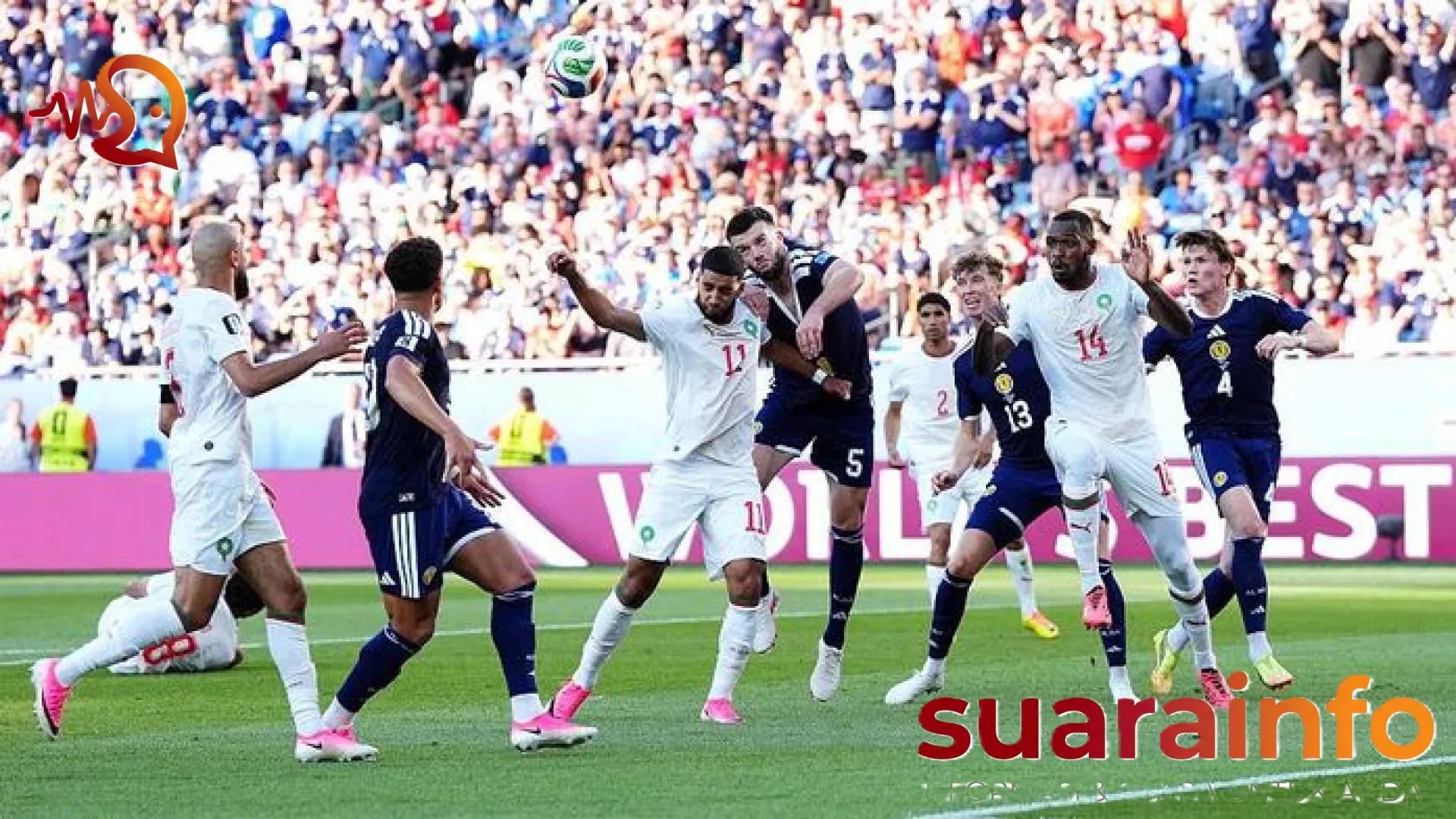 Magis Ismael Saibari di Foxborough: Maroko Tundukkan Skotlandia, Puncaki Grup C Piala Dunia 2026