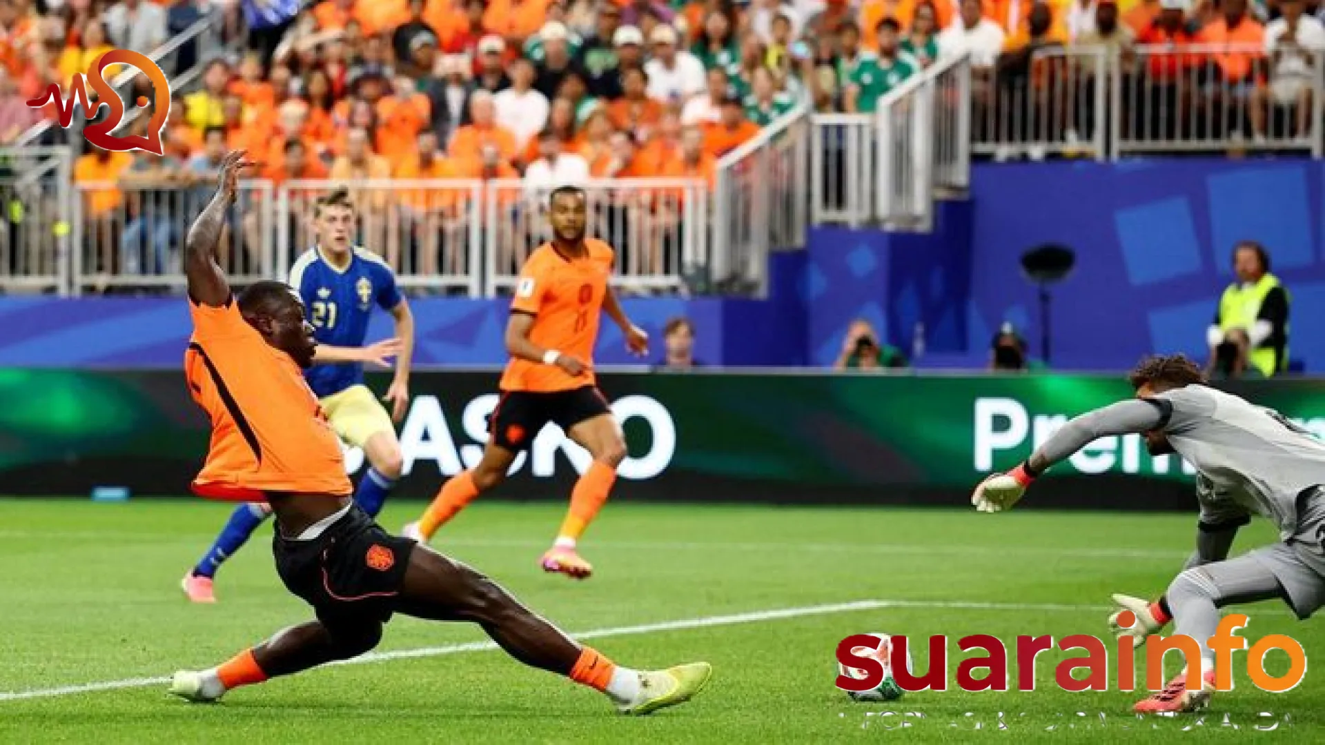 Dominasi Total De Oranje: Brian Brobbey Gemilang, Belanda Pecundangi Swedia di Babak Pertama Piala Dunia 2026