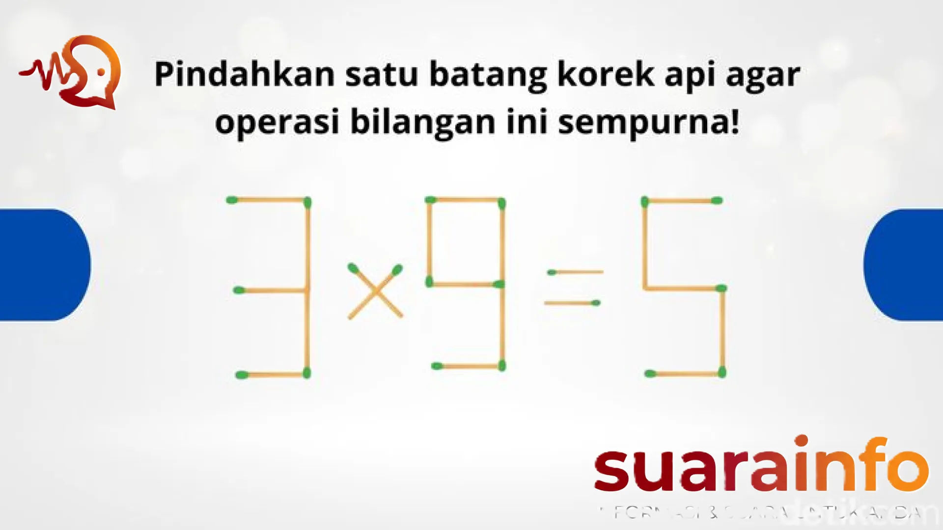 Uji Ketajaman Logika: Hanya Pindahkan Satu Batang Korek Api untuk Memecahkan Teka-Teki Matematika Ini!