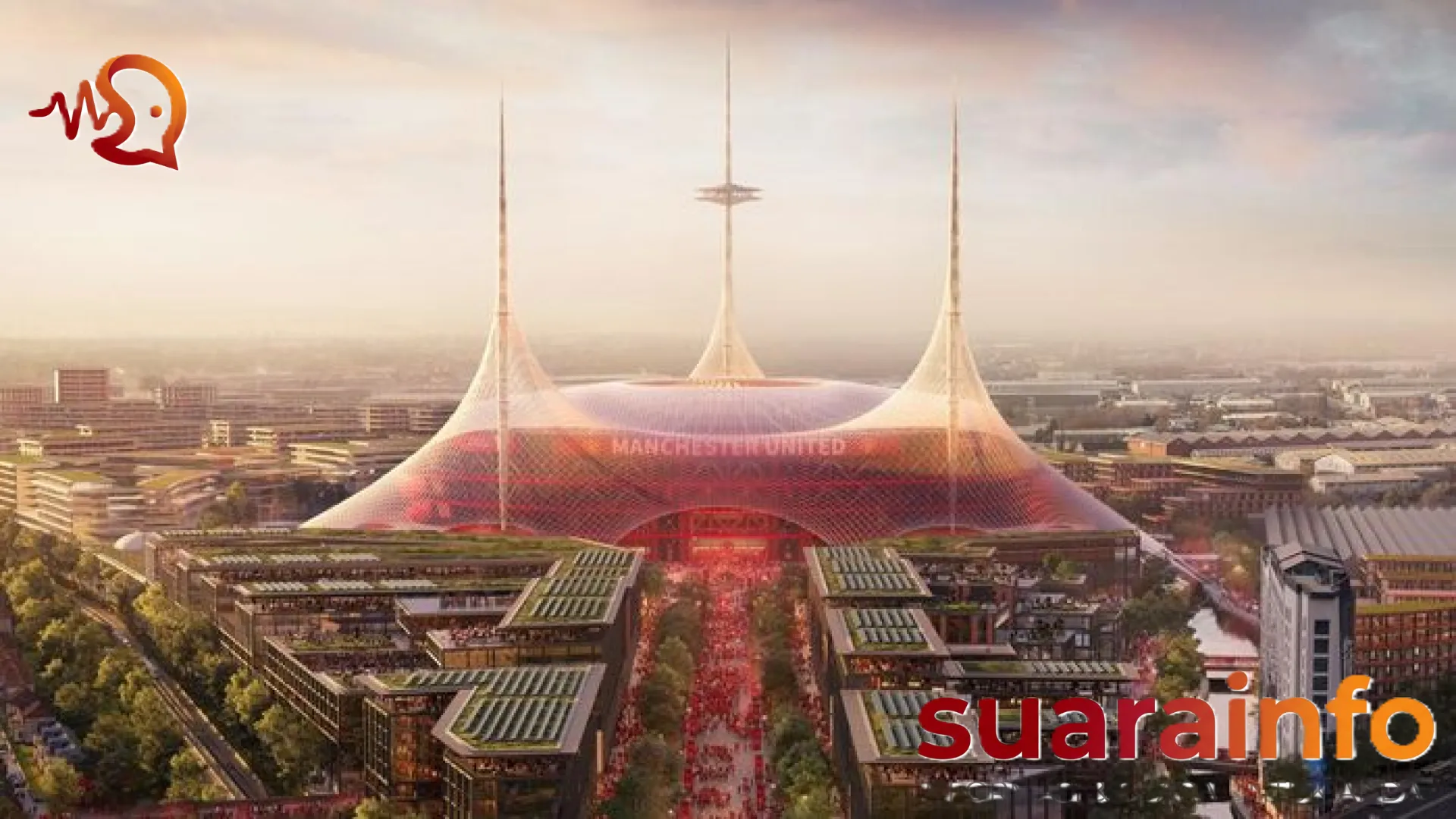 Ambisi Megah Manchester United: Lahan Terpilih, Stadion Berkapasitas 100 Ribu Penonton Siap Menjadi Landmark Baru Dunia