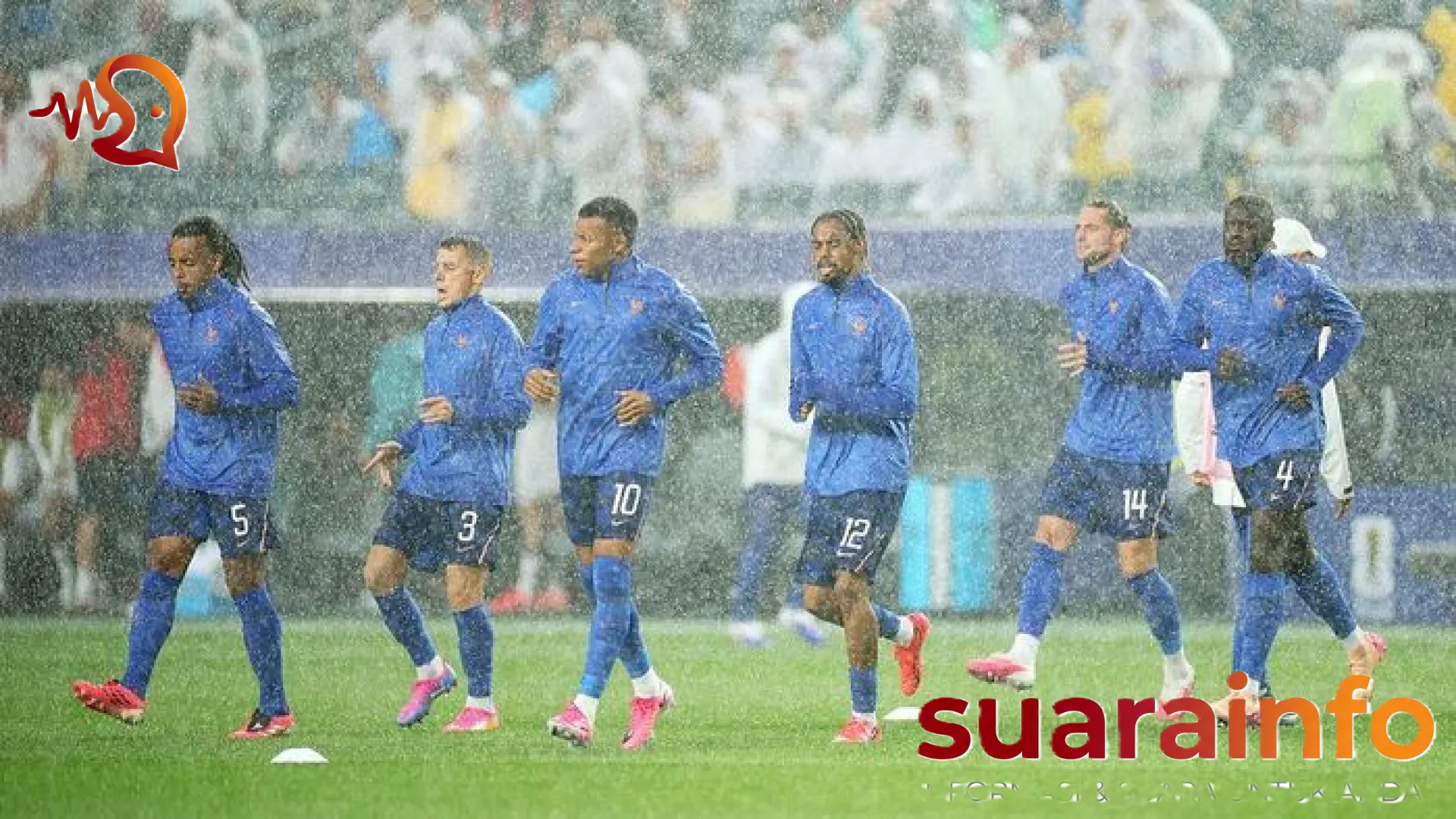 Drama di Philadelphia: Hujan Petir Mencekam Paksa Duel Prancis vs Irak Berhenti Total, Mbappe dkk Terjebak 130 Menit
