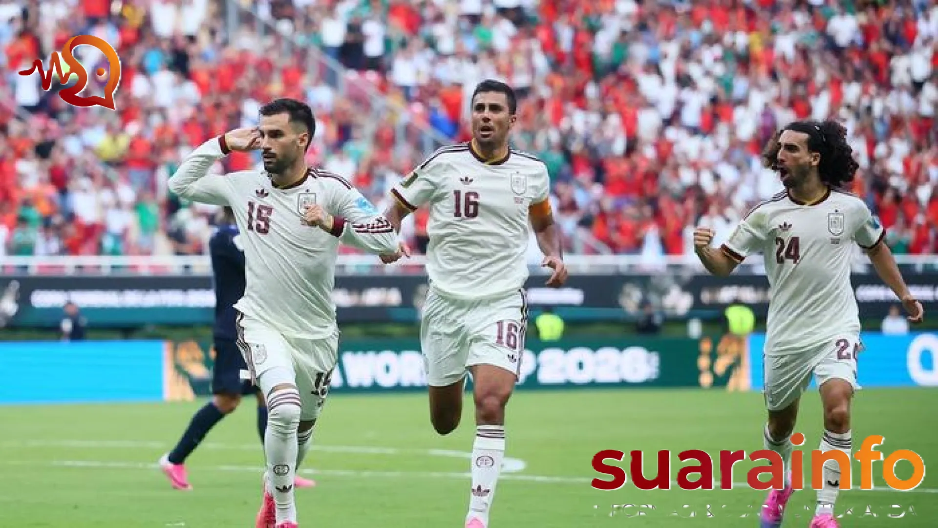 Alex Baena Jadi Pahlawan, Spanyol Bungkam Uruguay dan Segel Status Juara Grup H Piala Dunia 2026