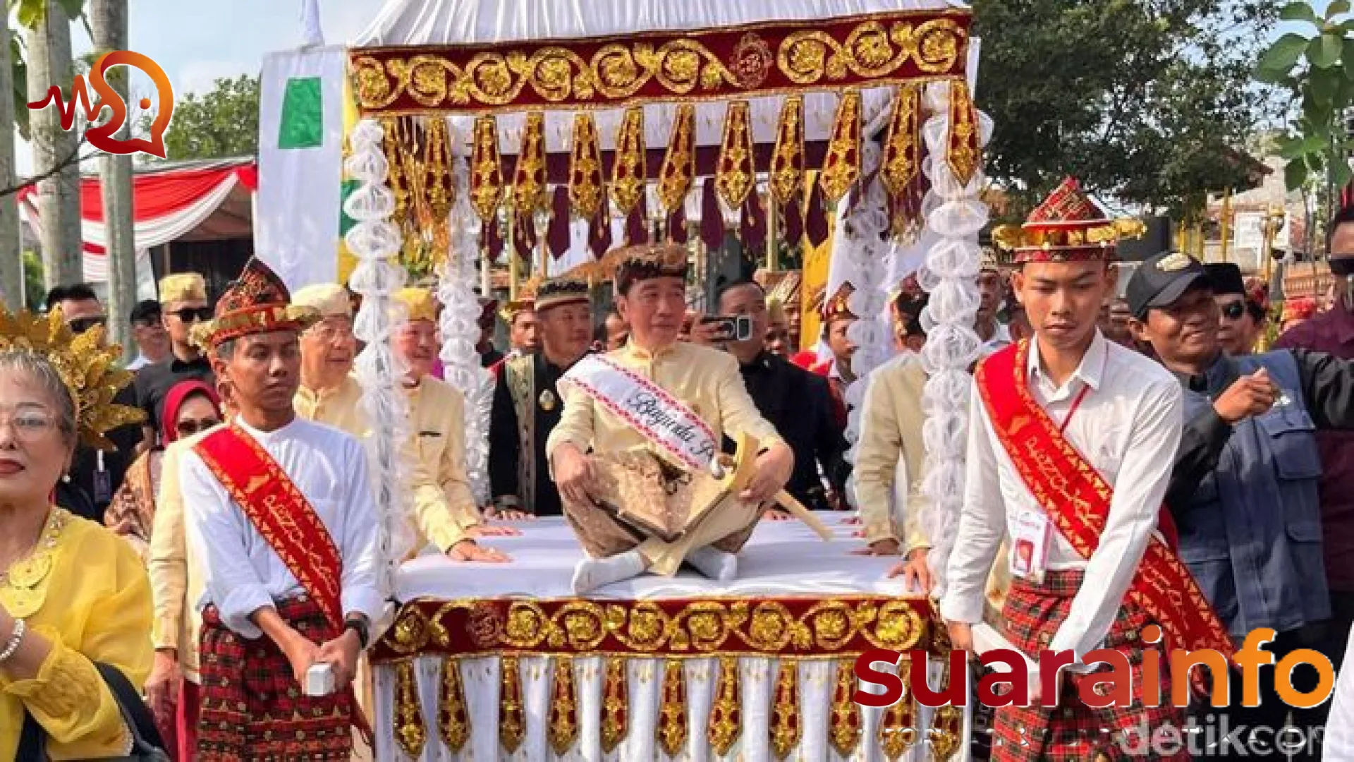 Mengenal ‘Baginda Pemuka Bangsa’, Gelar Adat Sakral dari Keraton Kagungan Lampung untuk Presiden ke-7 RI